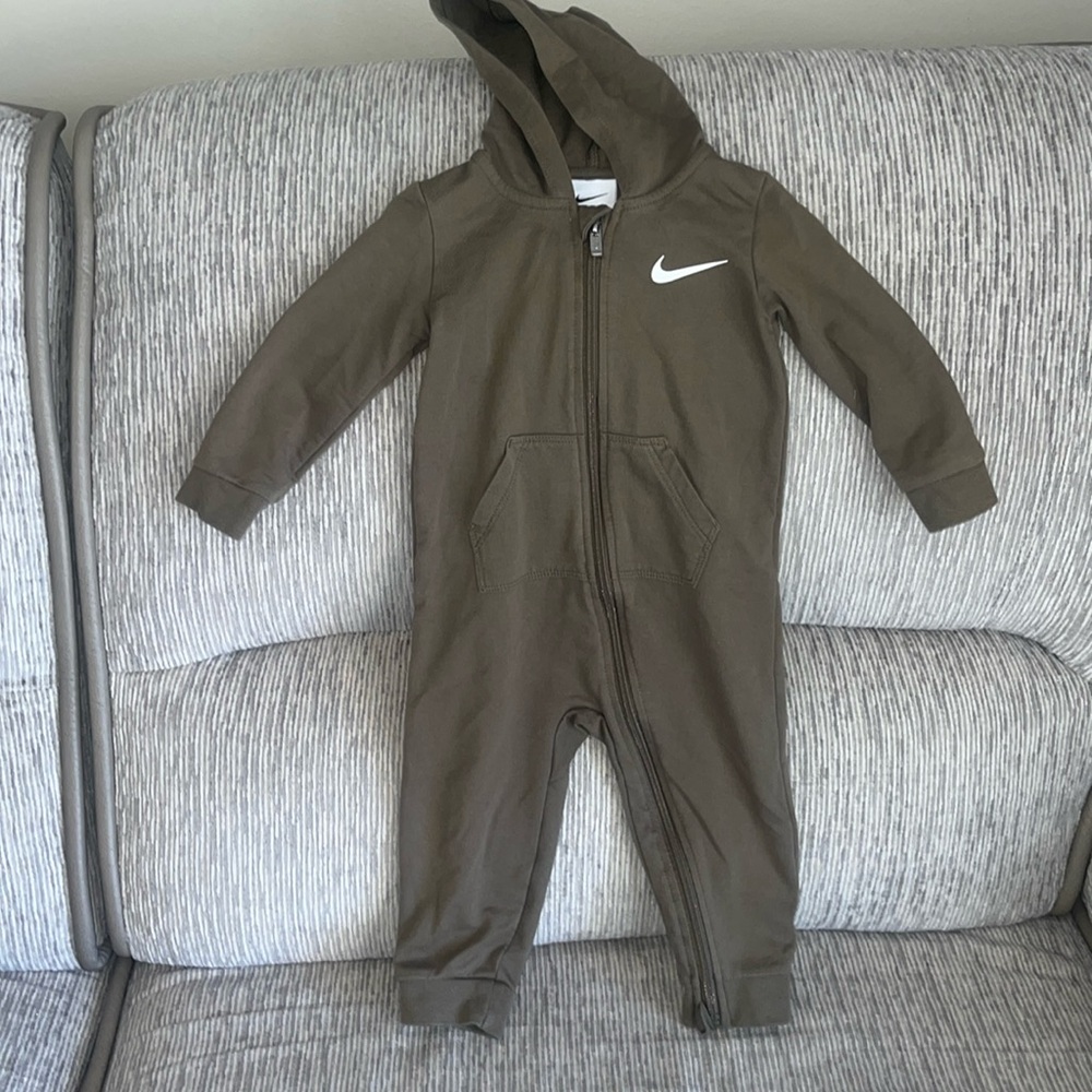 Nike zip up jumper toddler one piece